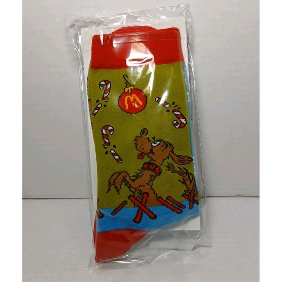 McDonald's Other - McDonald's Canada The Grinch 2025 Socks NEW Adult One Size